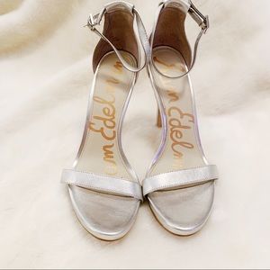 Sam Edelman • Silver Strap Stilettos (9.5)